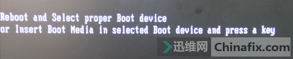 reboot and select proper boot device or insert boot media in selected boot device and press a key