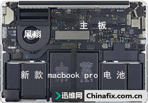 新款macbook pro 笔记本拆机
