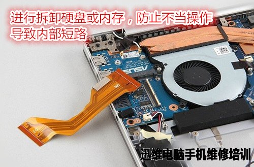 asus华硕ux501笔记本清理灰尘拆机图解