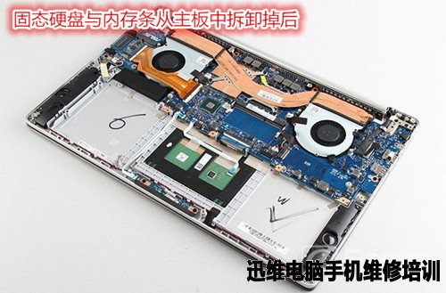 asus华硕ux501笔记本清理灰尘拆机图解