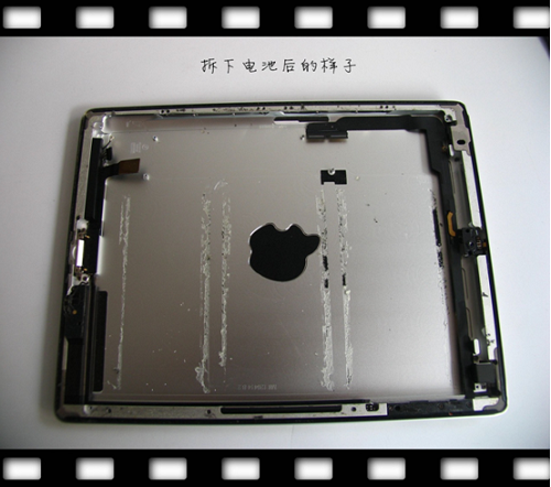苹果ipad3拆机更换电池