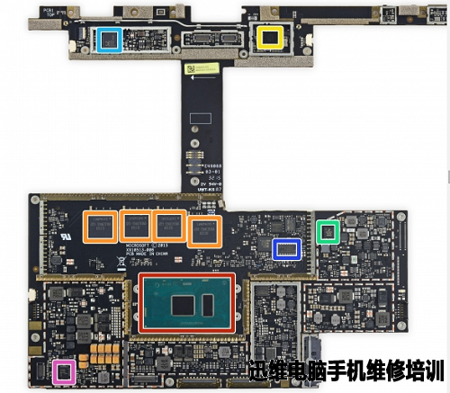 微软 surface book详细拆解