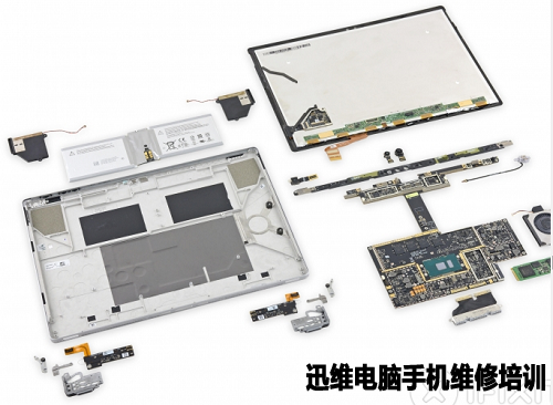 微软 surface book详细拆解