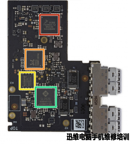 微软 surface book详细拆解