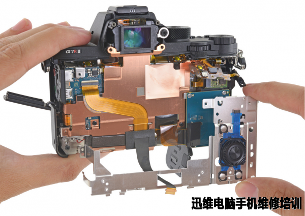 索尼数码相机A7RII拆解 围观构造模式