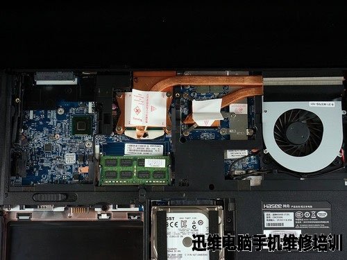 神舟战神K660E拆机 图4