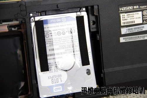 神舟战神K660E拆机 图8