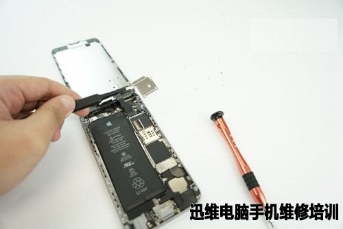 iPhone手机6碎屏换屏过程