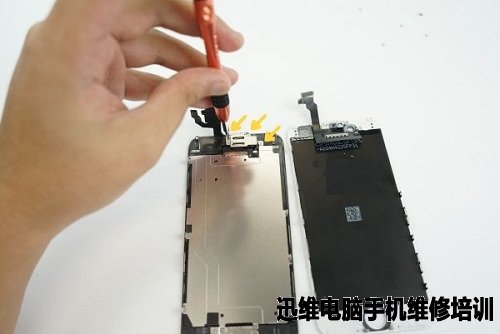 iPhone手机6碎屏换屏过程