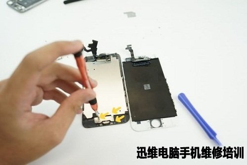 iPhone手机6碎屏换屏过程