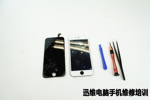 iPhone手机6碎屏换屏过程