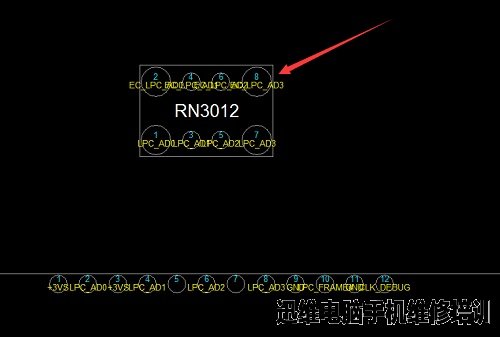 华硕P42F不上电风扇不转维修（图1）