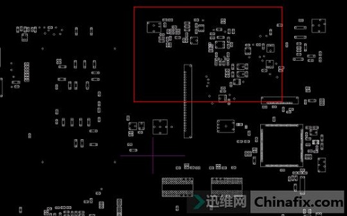 华硕K40ID进水维修 图2