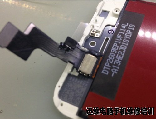 Iphone5s进水换屏幕背光模组