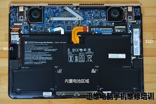 惠普Spectre 13幽灵本全面拆解!