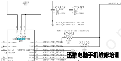 苹果A1425不开机维修