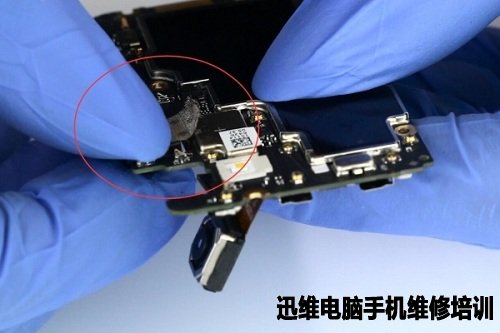 OPPO R9更换前置摄像头拆机图解!