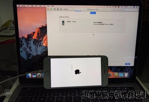 iPhone6P突然不开机且刷机报错4005的维修过程