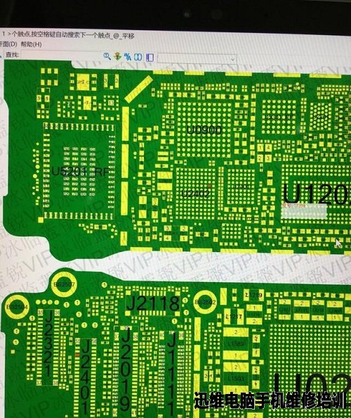 iPhone 6P触摸失灵故障维修一例