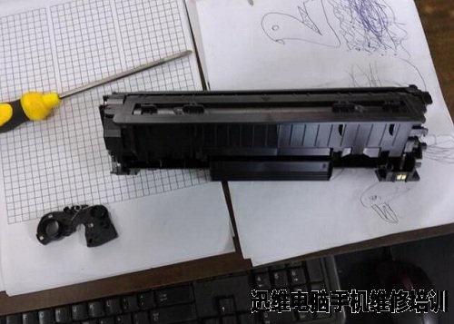 HP M128FP原装硒鼓加粉图解教程 图2