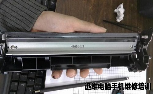 HP M128FP原装硒鼓加粉图解教程 图11