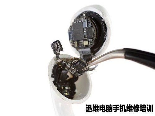 苹果AirPods分体式无线耳机拆解!