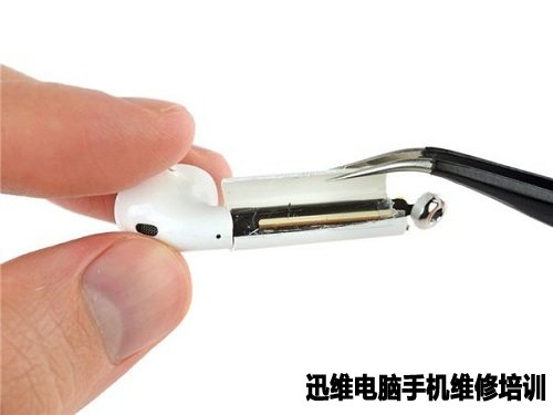 苹果AirPods分体式无线耳机拆解!