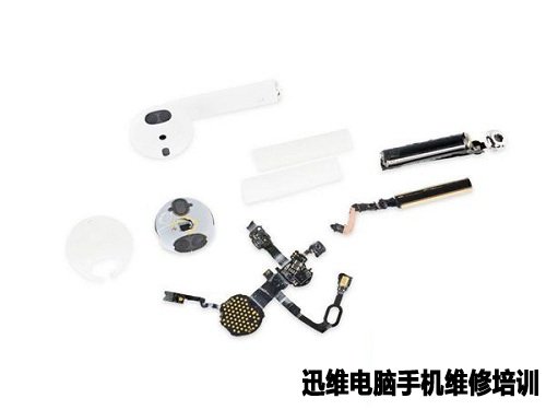 苹果AirPods分体式无线耳机拆解!