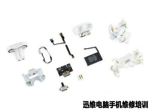 苹果AirPods分体式无线耳机拆解!