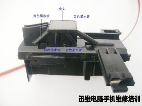 爱普生Epson四色打印机喷墨头拆解(一) 图10