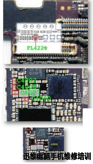 iPhone6S完全不显示黑屏故障维修思路 图3