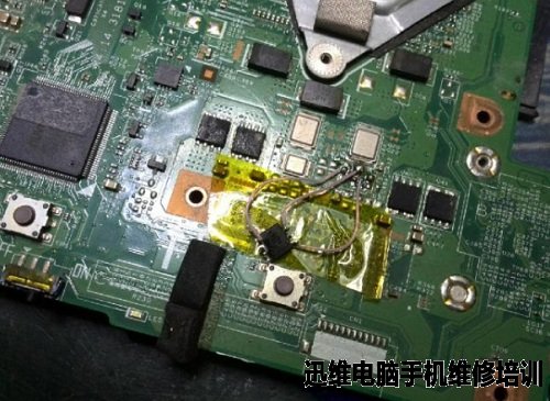 联想B460 开不了机 大短路故障维修 图7