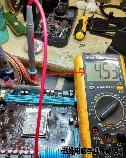 威硕A78AM3主板不能触发加电开机维修 图1
