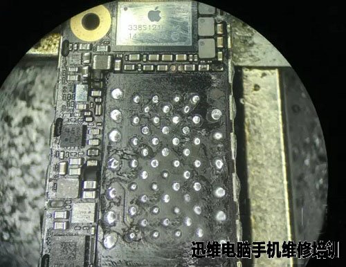 iPhone5s蓝屏 刷机无限等待故障维修 图7