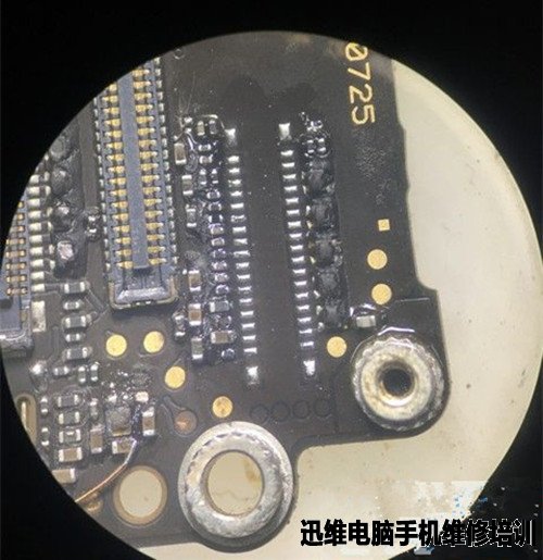 iPhone6P进水无触摸无指纹无照相的维修