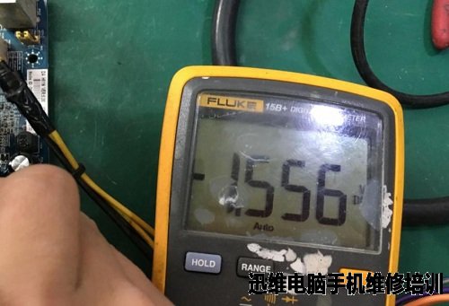 昂达H61N主板通电立马掉电,还能继续上电故障维修 图2