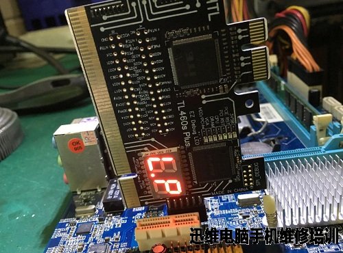 昂达H61N主板通电立马掉电,还能继续上电故障维修 图8