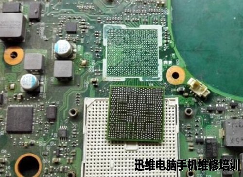 HP4416 开机不显示 植球维修 图10