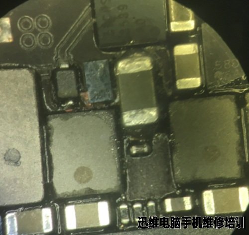 iPhone6S待机大电流不开机维修
