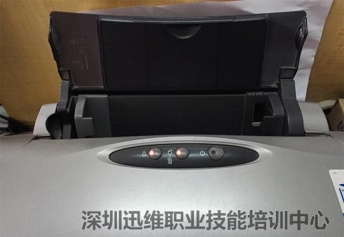 爱普生打印机R230双闪红灯