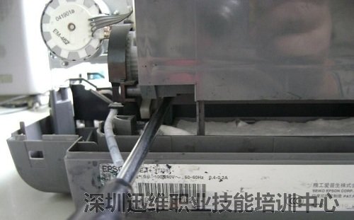 拆修家用喷墨打印机EPSON ME1+，解决打印机卡纸故障（图11）