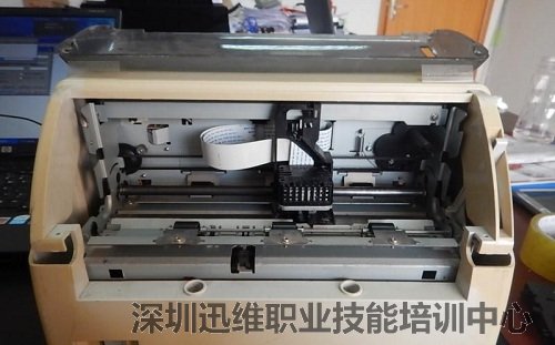 中盈NX500针式打印机打印头拆解及断针修复过程
