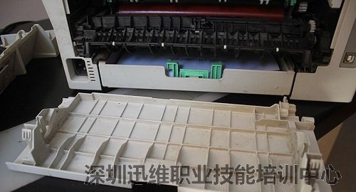 联想M7400扫描复印打印一体机卡纸拆修（图8）
