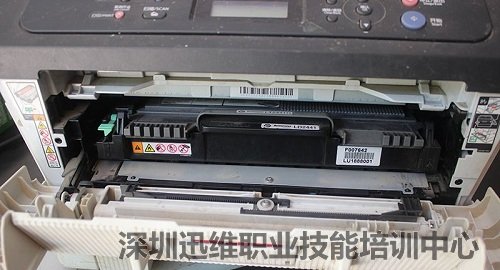 联想M7400扫描复印打印一体机卡纸拆修（图11）