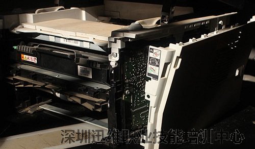 联想M7400扫描复印打印一体机卡纸拆修（图16）