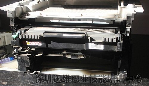联想M7400扫描复印打印一体机卡纸拆修（图17）