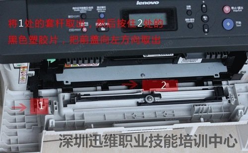 向下翻打开前盖
