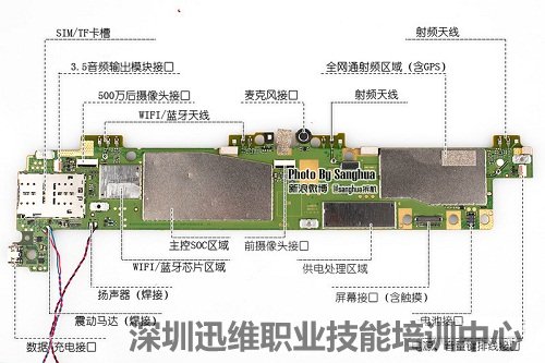 华为荣耀畅玩平板2 拆机