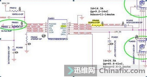 迅维培训两个月考核LZ57主板不开机故障顺利过关！