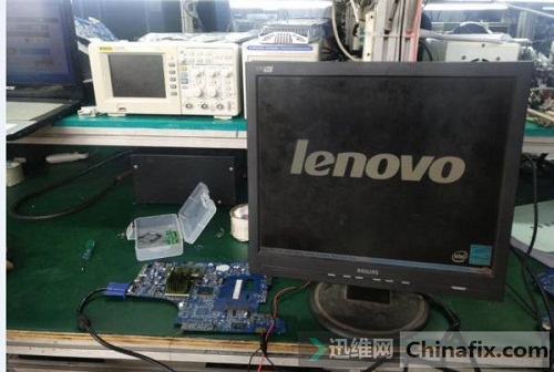 迅维培训两个月考核LZ57主板不开机故障顺利过关!